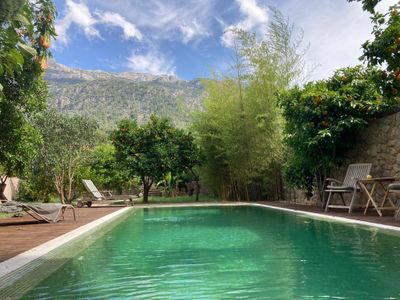 Stadthaus mit Garten und Pool in Soller- seit 2018