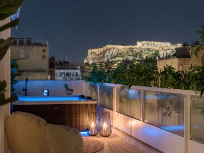Acropolis View Plunge Pool Loft