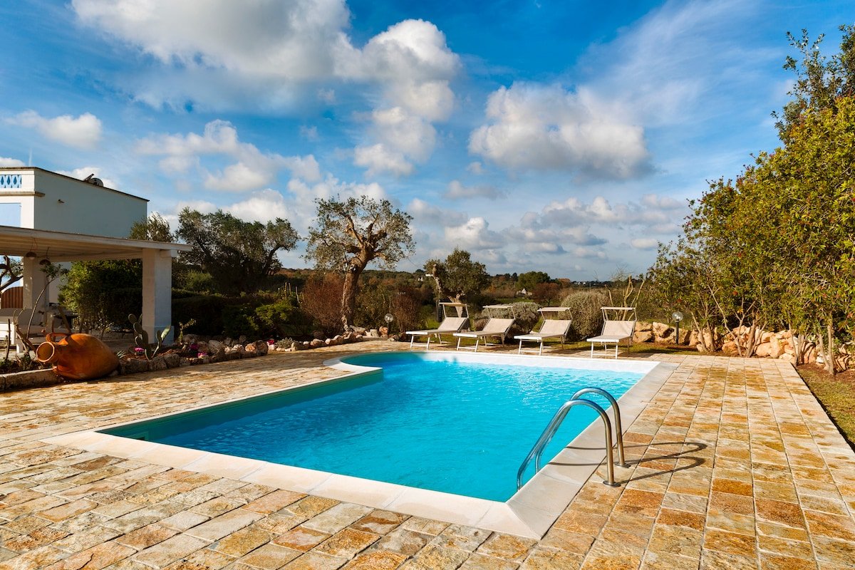 Blue Villa with private pool, Spa and Hammam gallery image 4