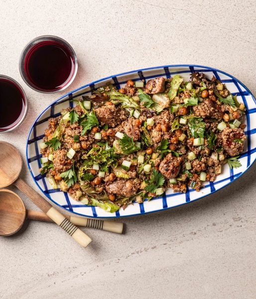 Photo of Seared Lamb Bites & Herby Quinoa Bowl