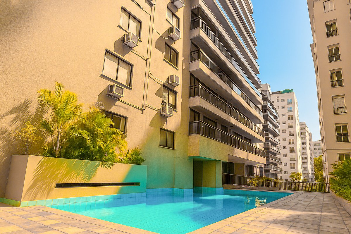 Copacabana – Posto 3 com Piscina,Vaga e Academia