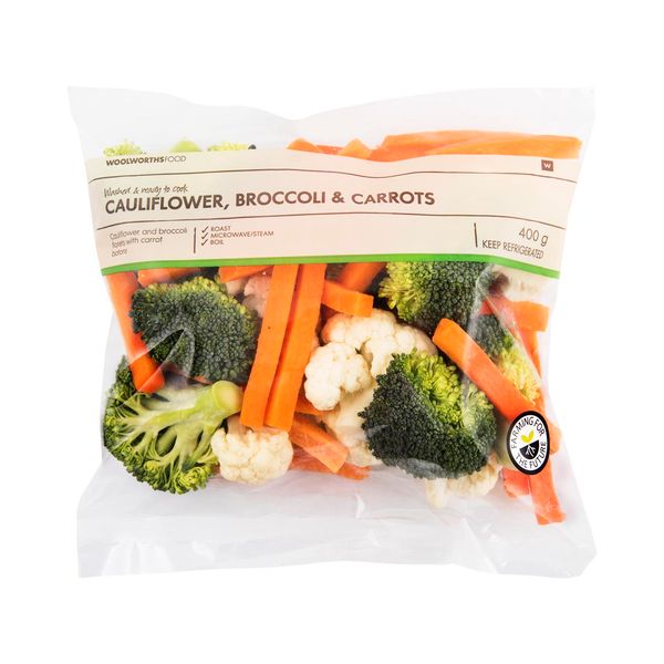 Photo of Cauliflower, Broccoli & Carrots 400 g