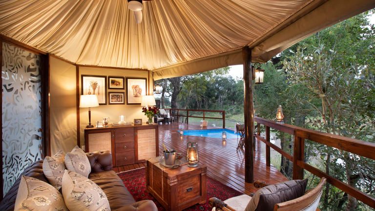 Hamiltons Tented Safari Camp Tented Suite