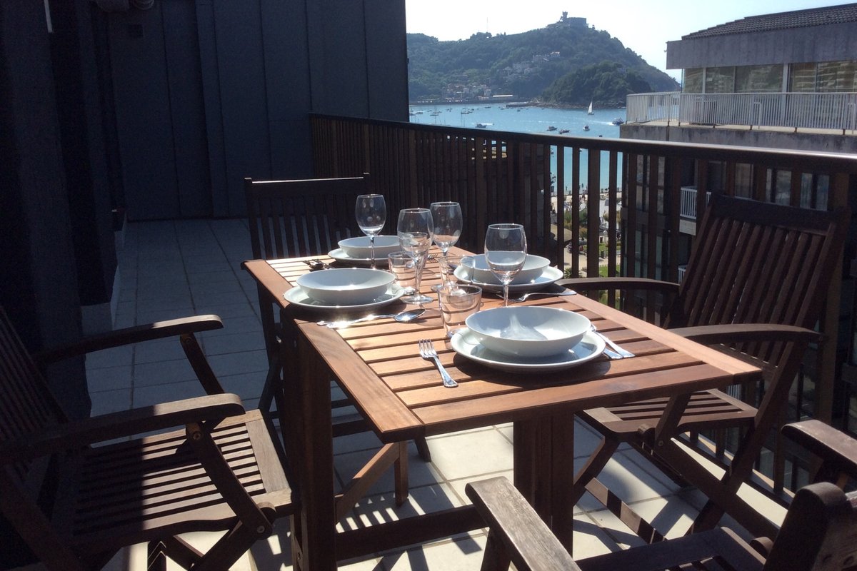 Alderdi Eder. Con vistas a la bahía de La Concha