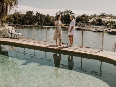 Pet Friendly Waterfront House – Saltwater Villas