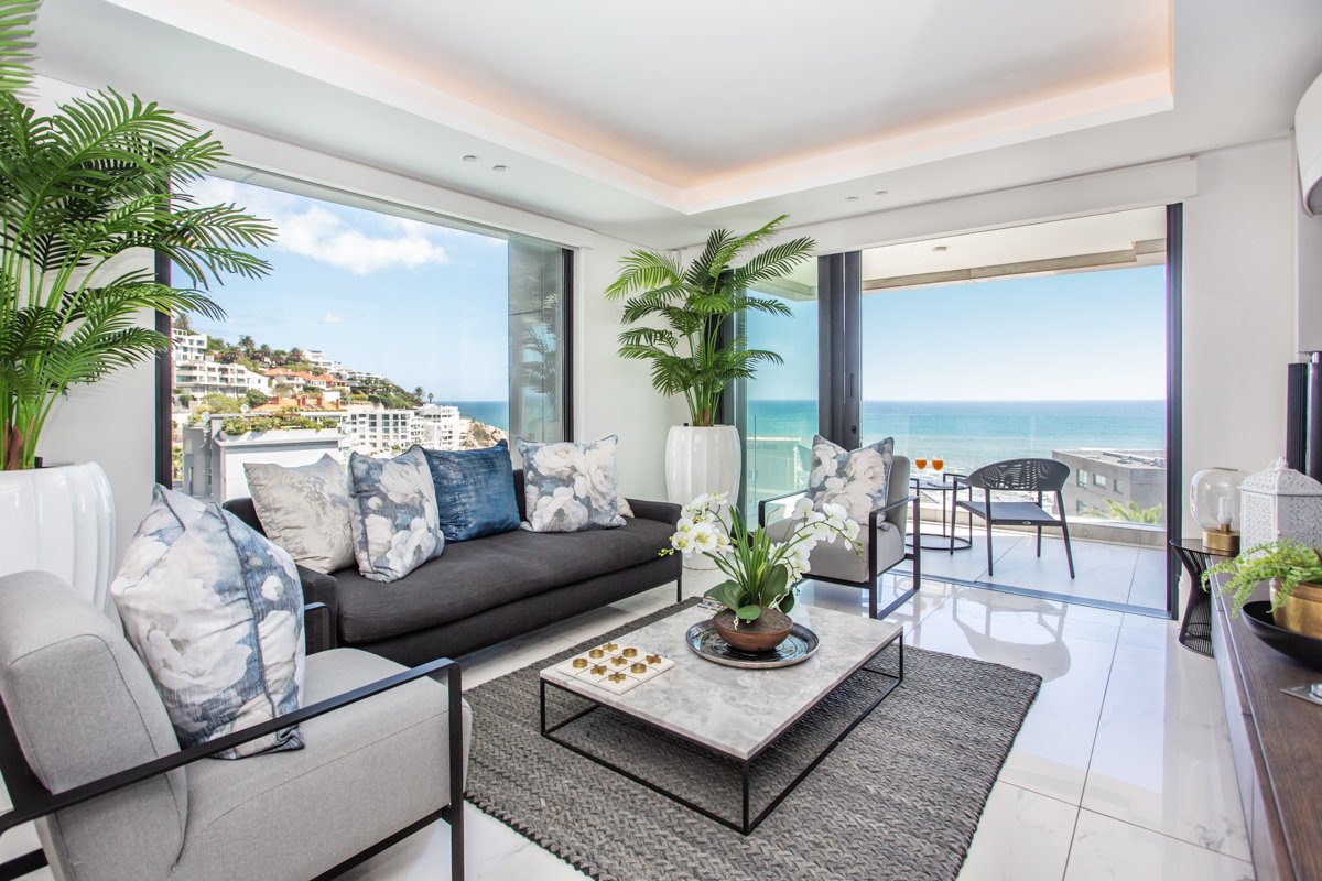 MarbleLuxe 2 bed 2bath • Sea Views • Parking