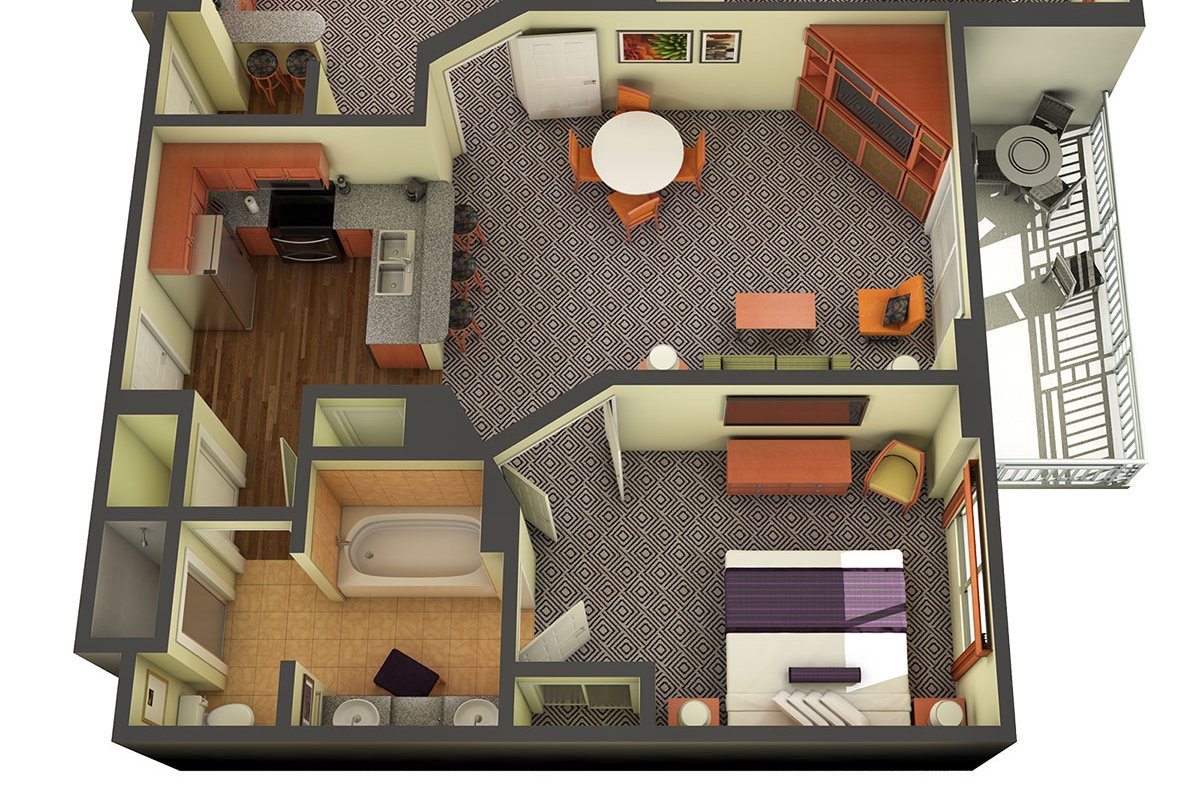 Tahiti Village Premium 2-BR, Sleeps 8, Lazy River gallery image 5