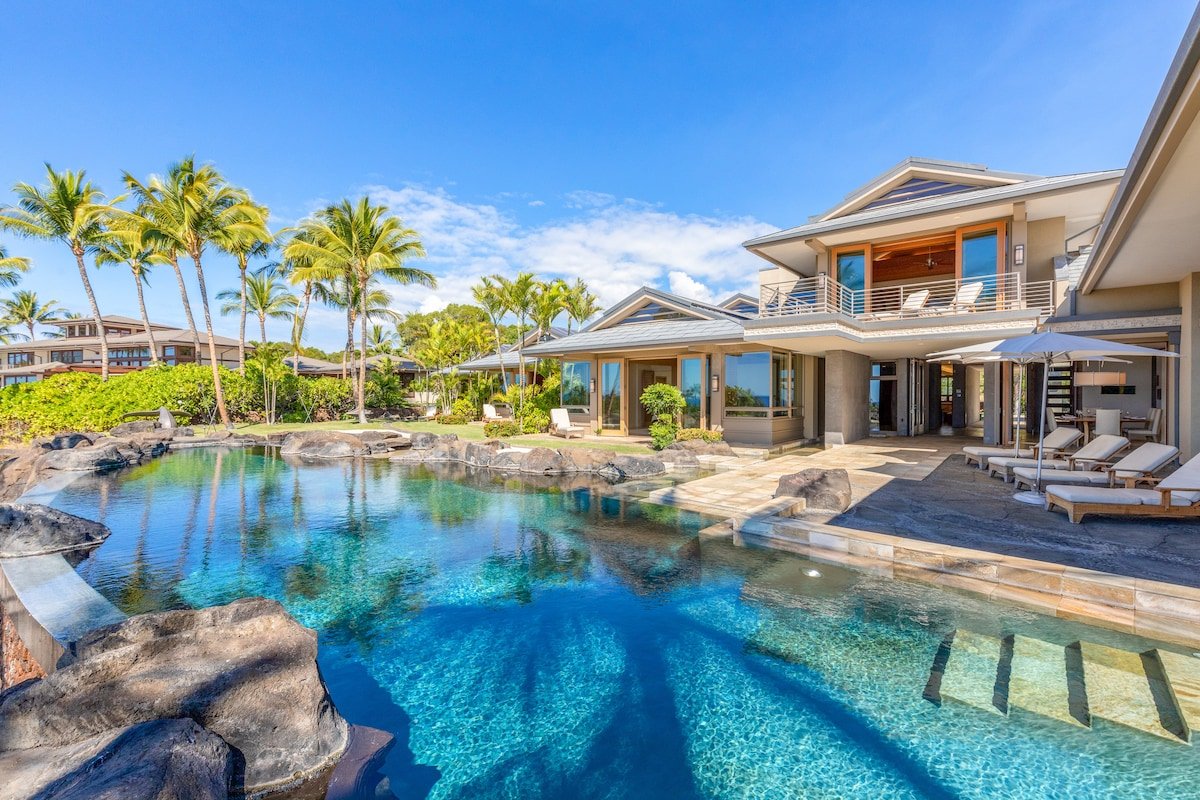Mauna Kea Resort Bluffs 22-The Beach House Luxury