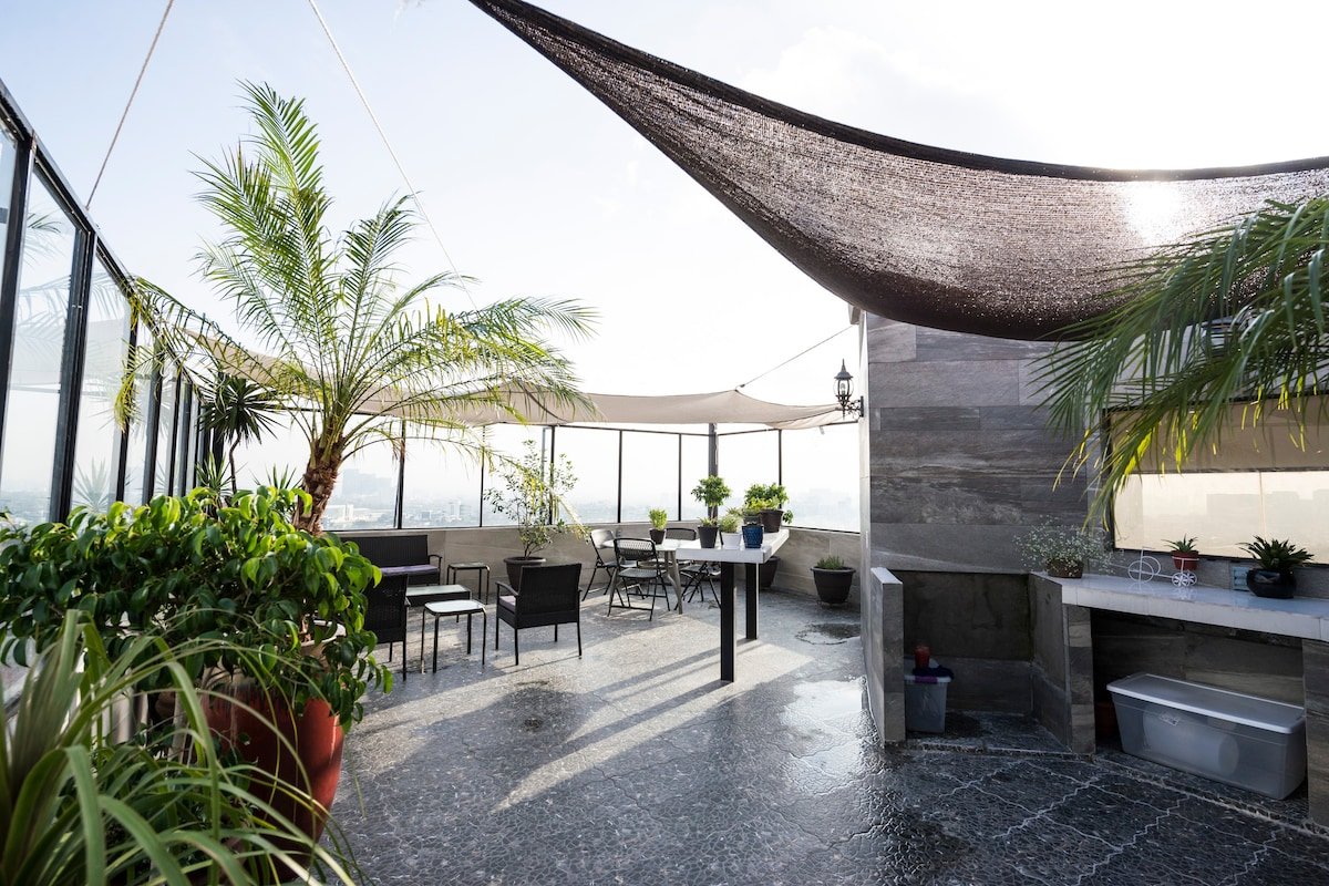 “Artful Comfort in the Heart of Lomas W Balcony” gallery image 2