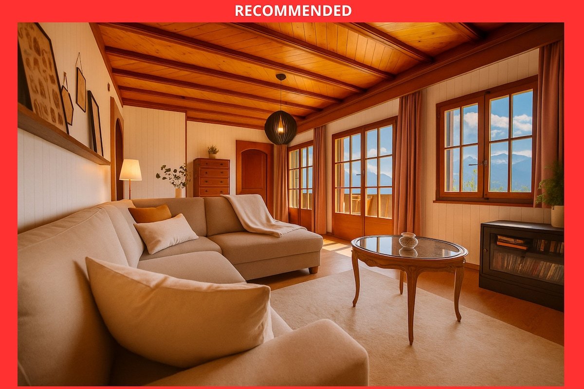 Alpine chalet with sauna and view of the Diableret gallery image 2