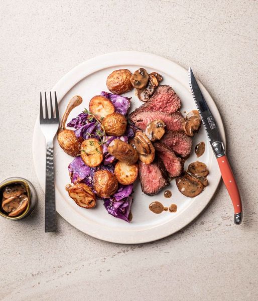 Photo of Mushroom Sauce & Beef Rump