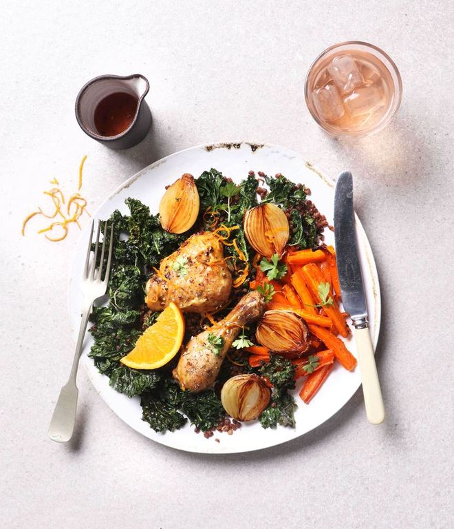 Photo of Citrus Maple Chicken Roast