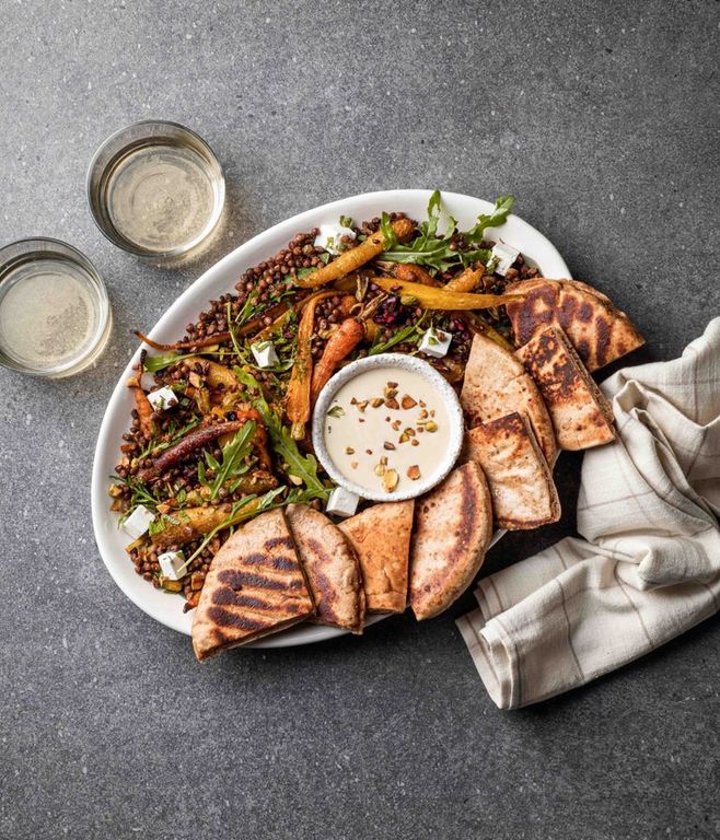 Photo of Roasted Carrot & Lentil Salad