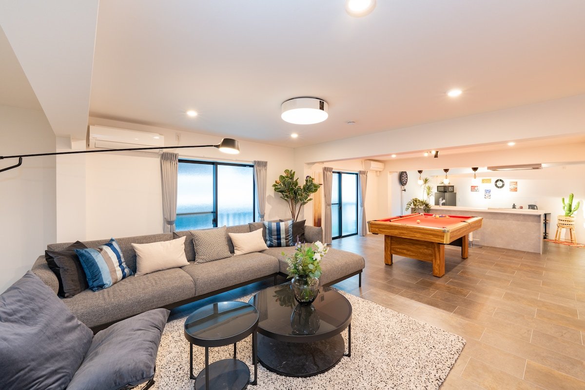 165㎡貸切|新宿電車10分|駅歩き5分|3寝室|巨大プレイルーム|2シャワー&バスタブ|3お手洗い gallery image 2