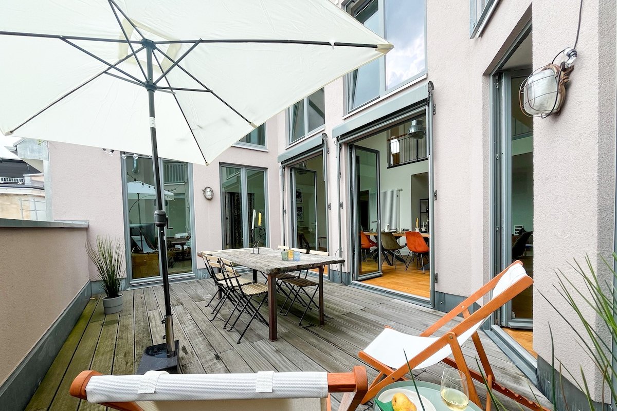 Galerie, Dachterrasse, workation, Bad en suite gallery image 3