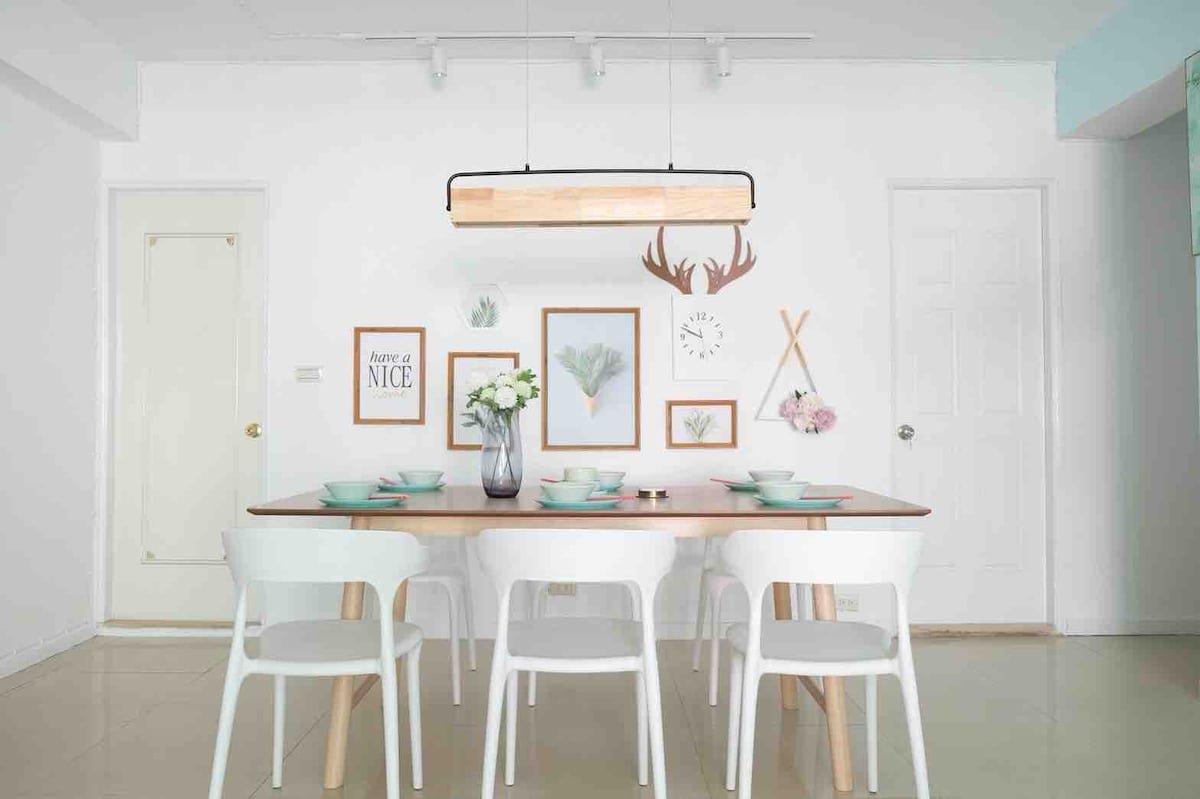 [大安區]超讚房東！北歐清新風~捷運4分鐘、台北101、臨江夜市、電梯、4房2衛浴、嬰兒床、遊戲區。 gallery image 5