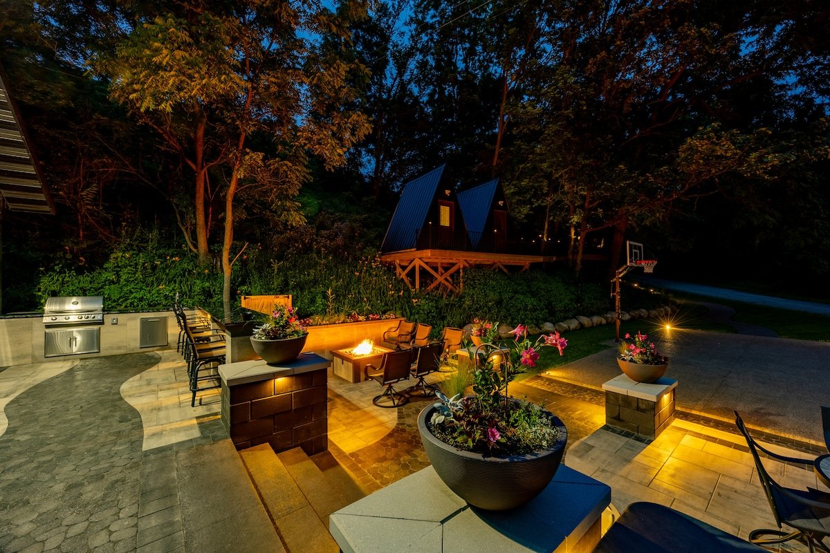 Luxury Indoor Pool Hot Tub Lake Pepin & Arcade gallery image 5