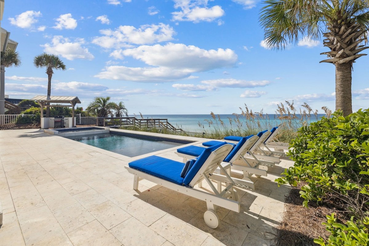 Gulf Front Home w/Private Pool Daily Beach Service gallery image 4