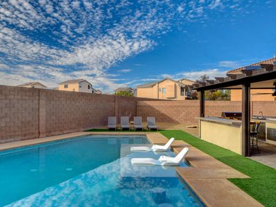 New Resort Style Backyard Near Strip