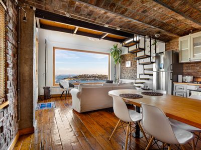 Penthouse Loft Big Terrace Seaview Home | 2BR +AC