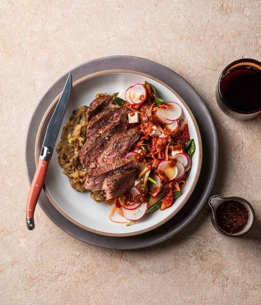 Photo of Rustic Potato Mash & Beef Sirloin