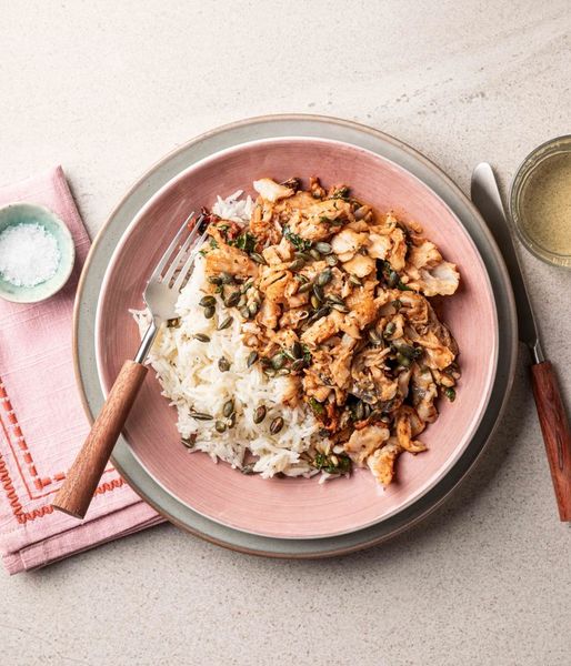Photo of Creamy Sun-dried Tomato & Hake Stew