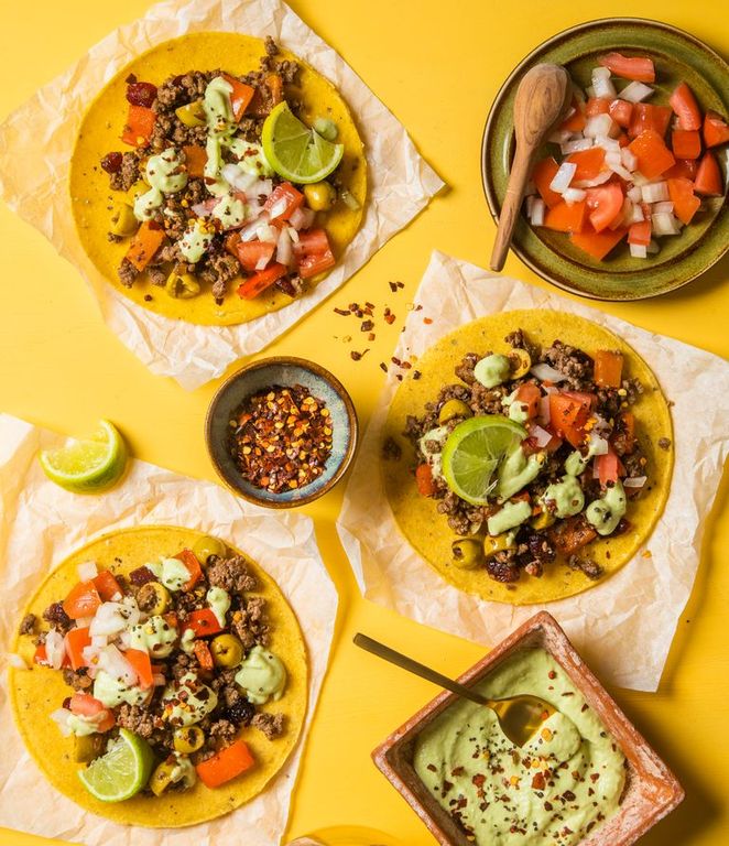 Photo of Beef Cuban Picadillo-style Tacos