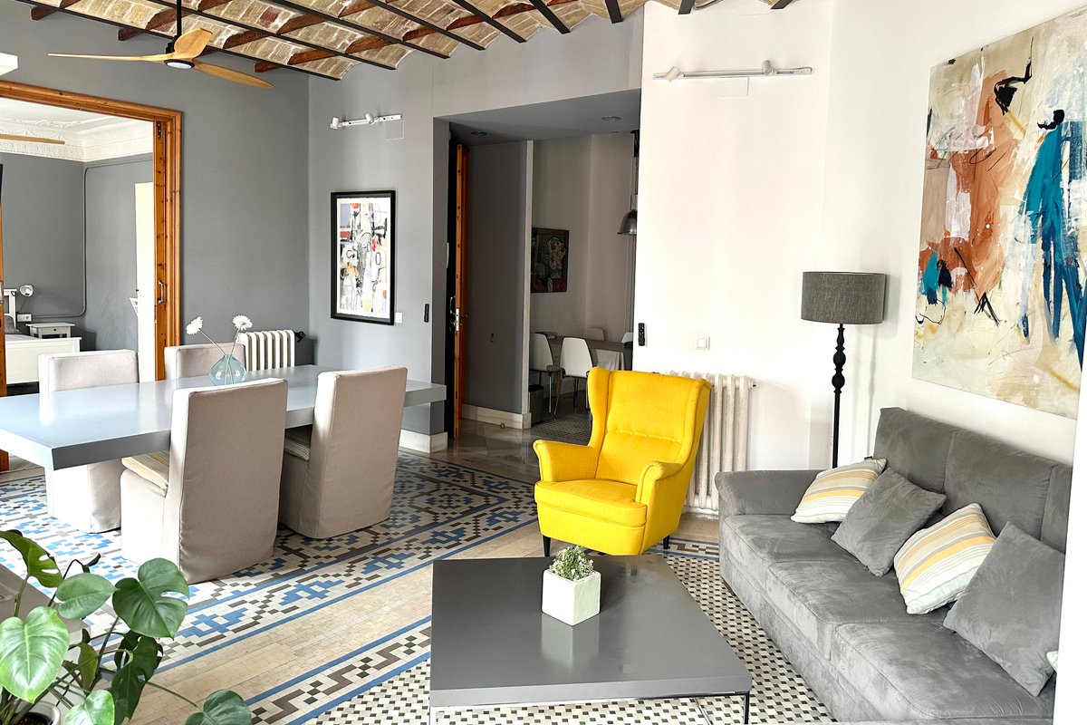 Luxurious apartment in the city center