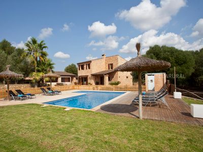 New Finca with a touch of Majorcan style