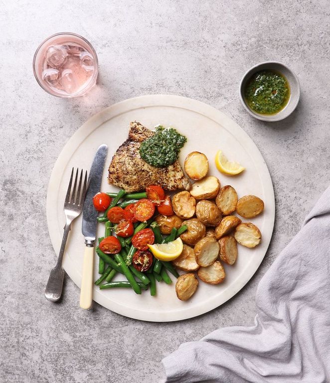 Photo of SWORDFISH & SALSA VERDE