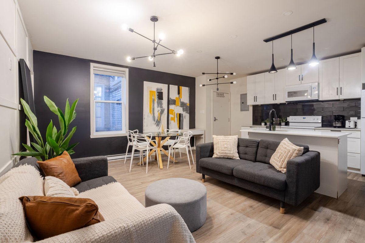 The Urban Haven: 4BR in Plateau MTL