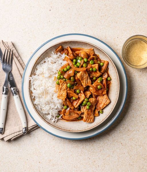 Photo of Savoury Tomato Pork & Rice