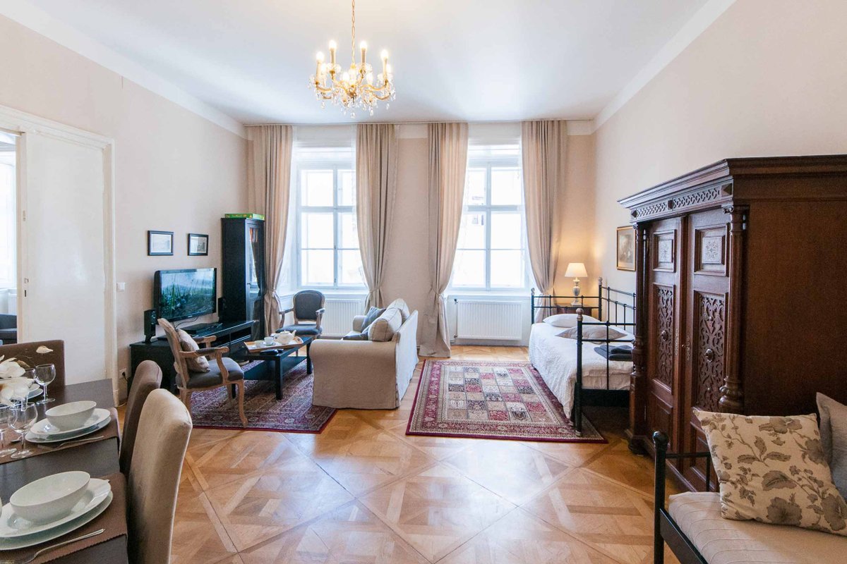Large 2-bedroom apartment by Judenplatz