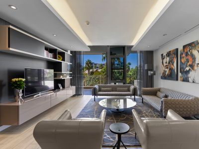 The Marina Jewel, Waterfront