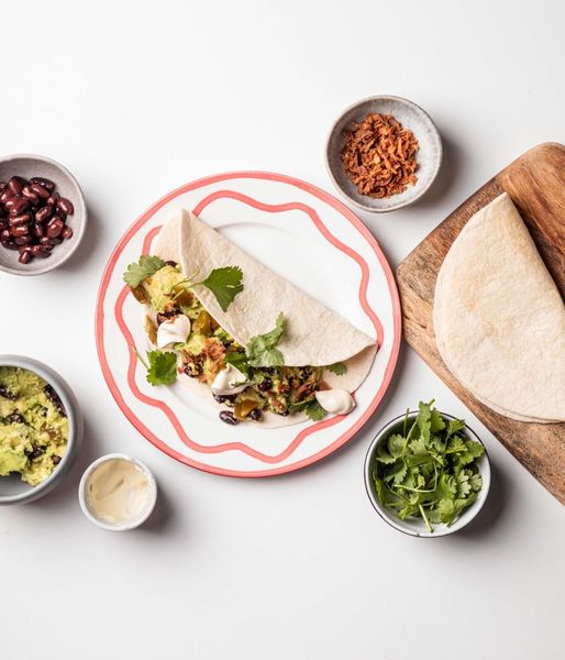 Photo of Vegetarian fajitas