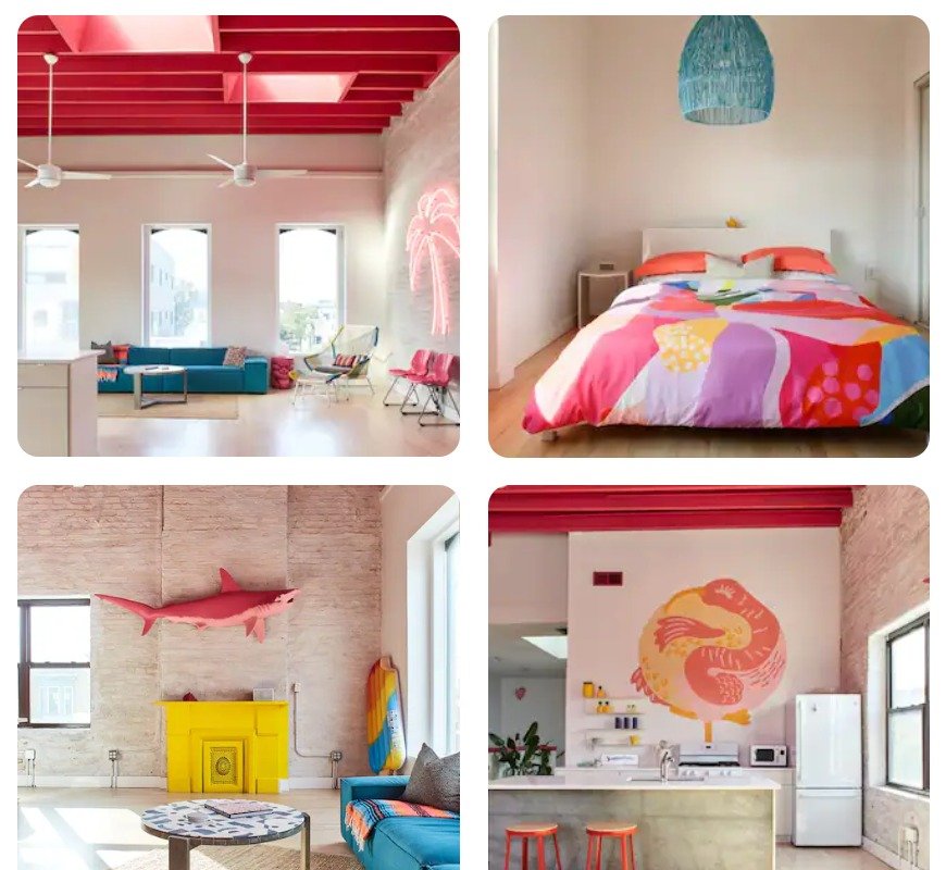 ALOHA Tropical Penthouse in Wicker Park Sleeps 14