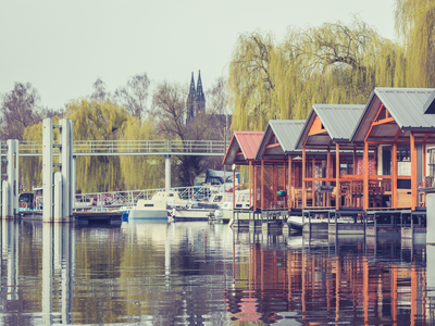 Houses on water Benjamin&Franklin (max.14 guests)