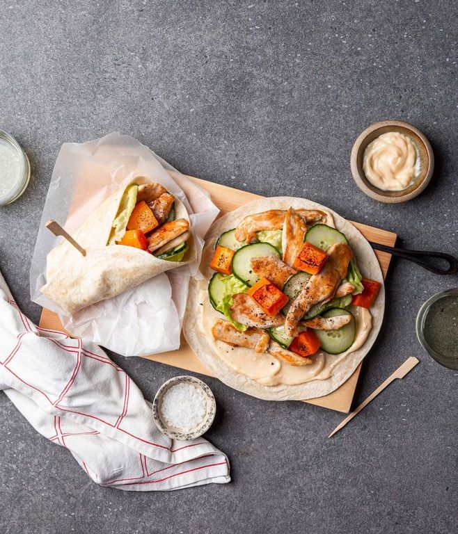 Photo of Cheeky Chicken & Sweet Chilli Wrap