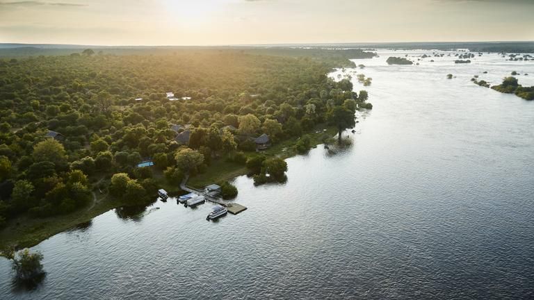 Victoria Falls River Lodge - Luxury Tented Suites - Nestled upon the banks of the mighty Zambezi River