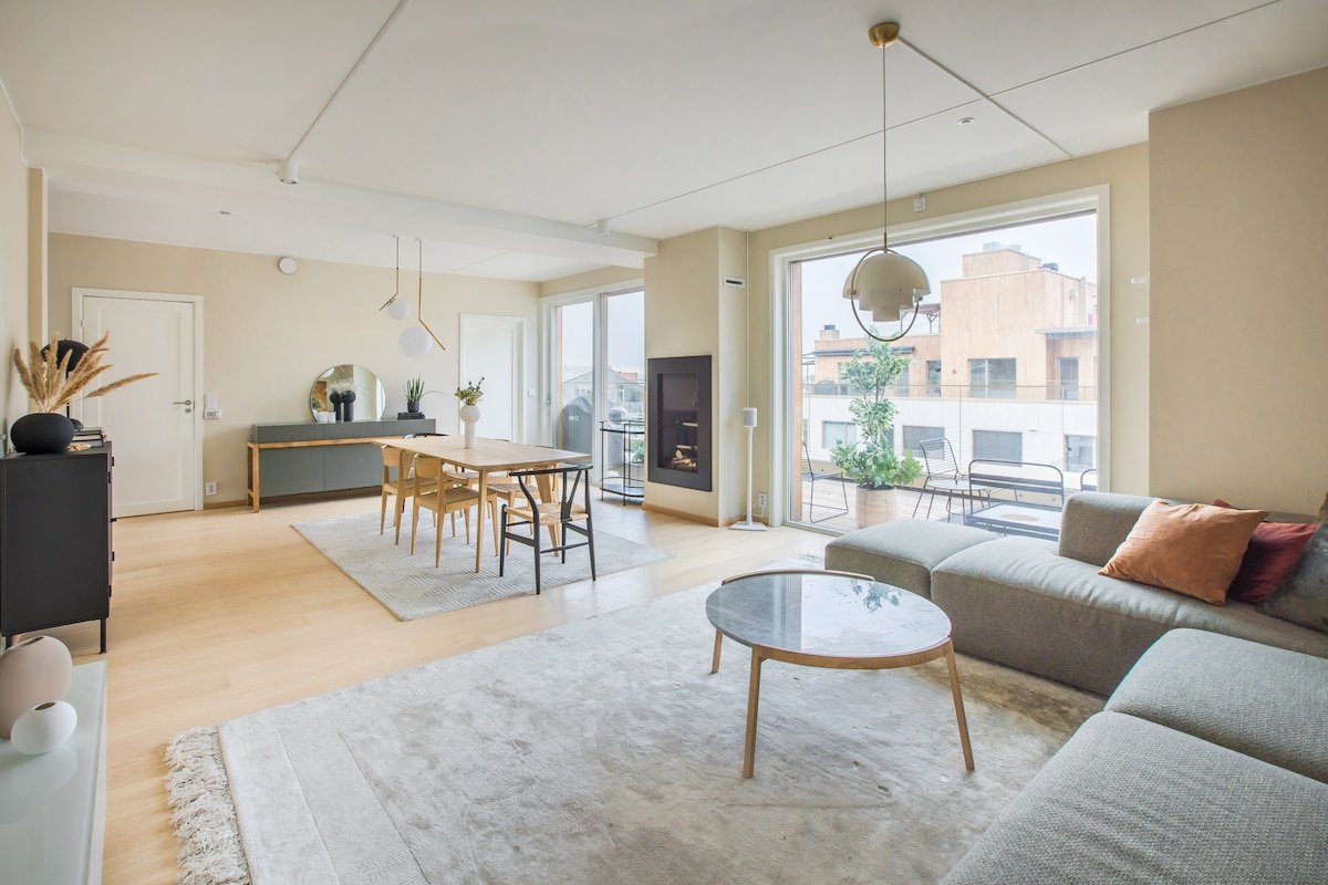 Bright 110 sqm and lovelye apartment in bjørvika gallery image 3