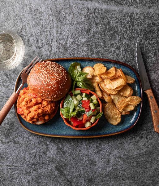 Photo of Gochujang Chickpea Sandwich