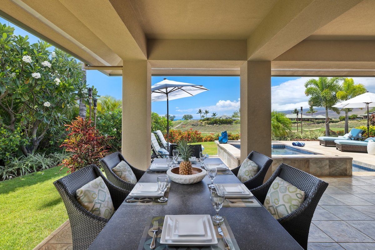 3BR Villa with Ocean Views, Private Pool, Hot Tub! gallery image 4