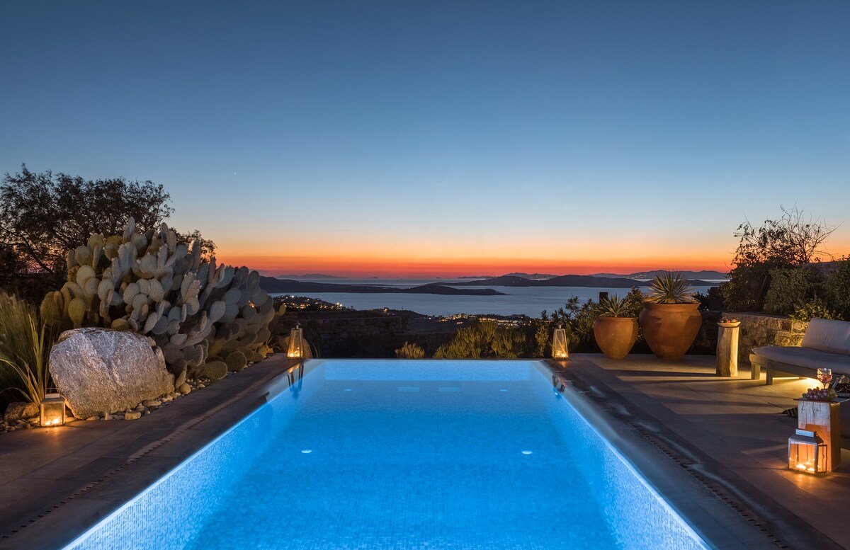 Villa Mykonian Ode Stunning Sunrise & Sunset Views gallery image 2