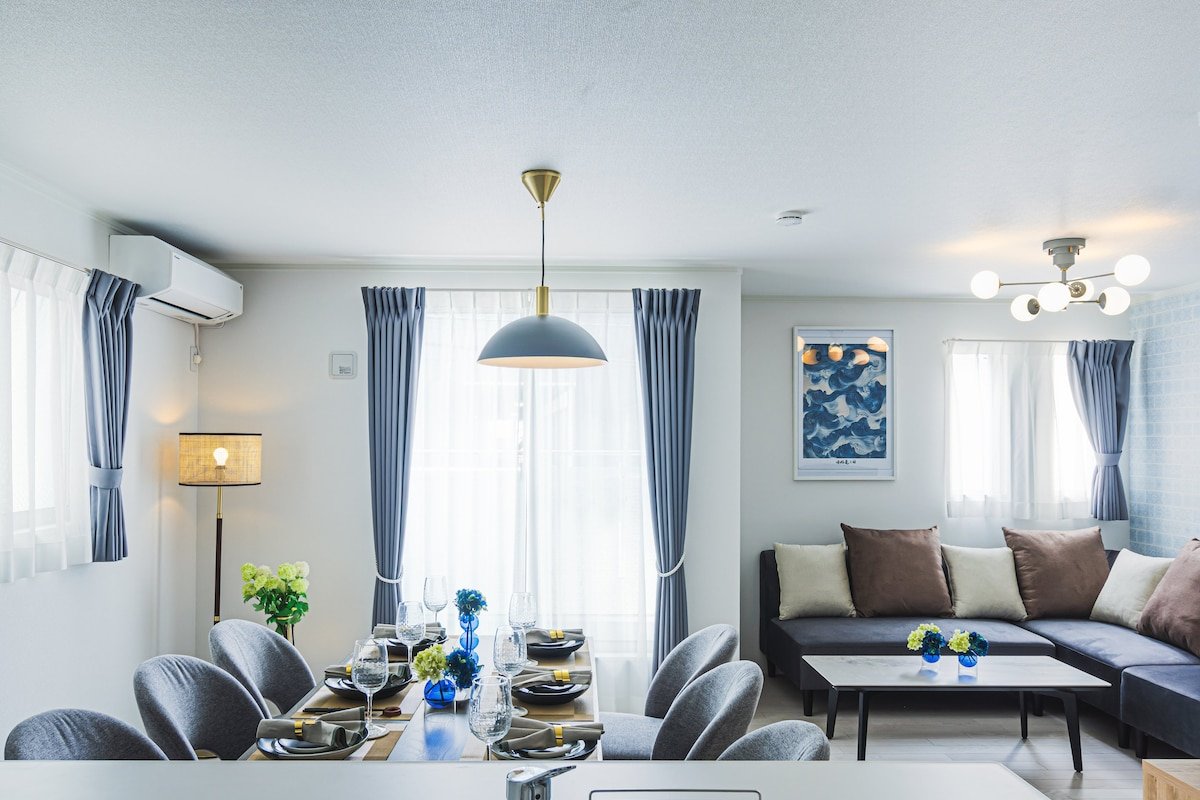 駅 1分 105㎡ 新築/スカイツリー＆浅草/4寝室/家族/無料駐車/Hotel Ajisai gallery image 2