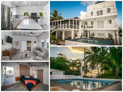 Oceanview Multiunit Villa- Private Pool, Sleeps 14