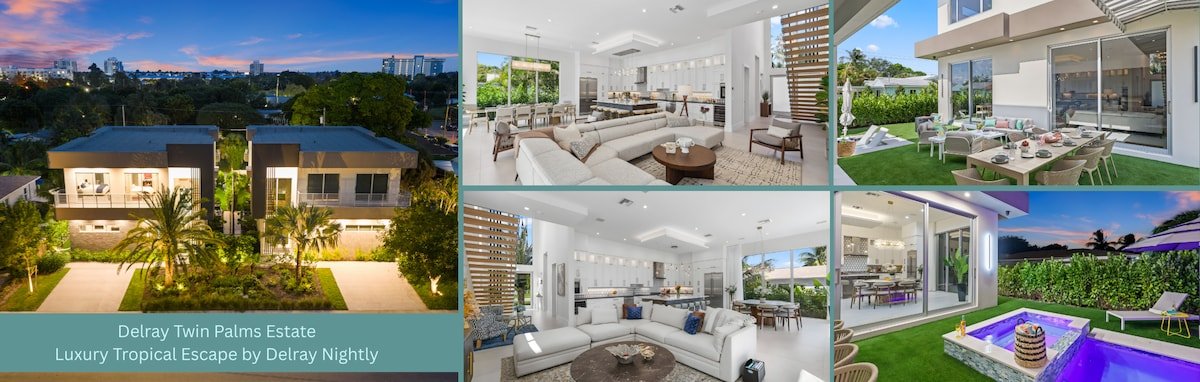 Luxury Twin Palms Estate – 9K Sq Ft | Sleeps 24