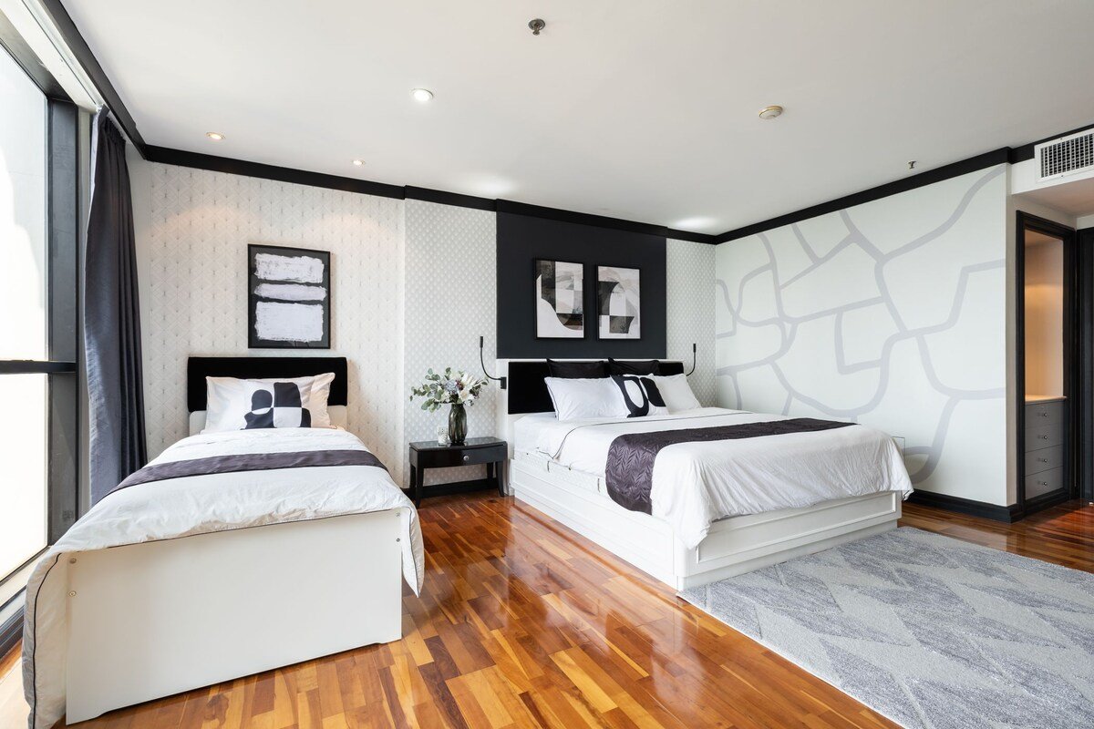 ⭐Geomatrix Penthouse 170sqm. 3Bed 3Bath (Lumpini)⭐ gallery image 4