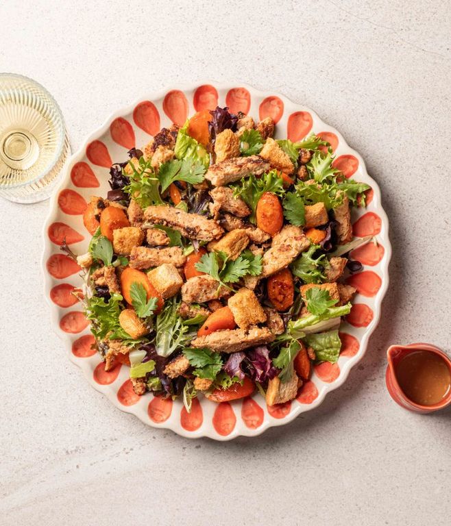 Photo of Plant-based Tenders & Charred Carrot