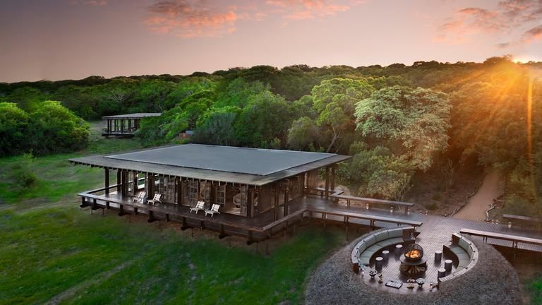 Phinda Forest Lodge Aerial view
