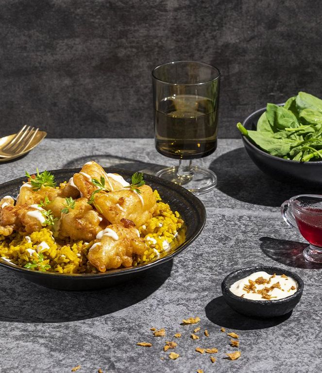 Photo of Tempura Squid & Turmeric Rice